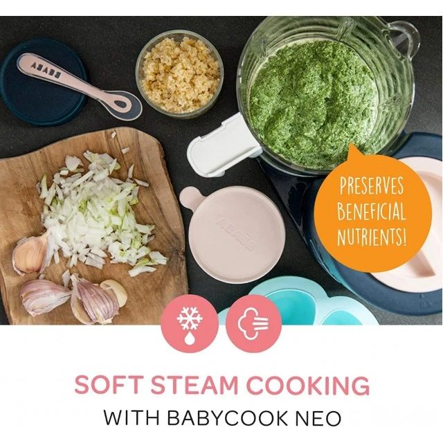 Συσκευή παρασκευής παιδικής τροφής BEABA Babycook NEO NIGHT BLUE