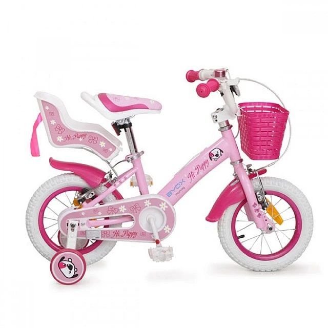 Παιδικό ποδήλατο 12 Puppy pink