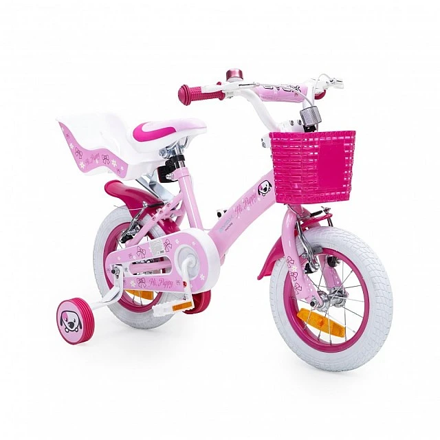 Παιδικό ποδήλατο 12 Puppy pink