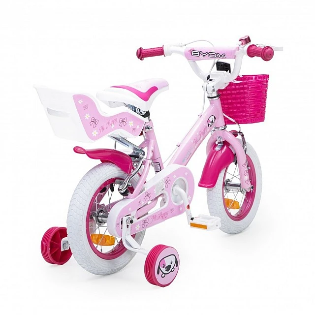 Παιδικό ποδήλατο 12 Puppy pink