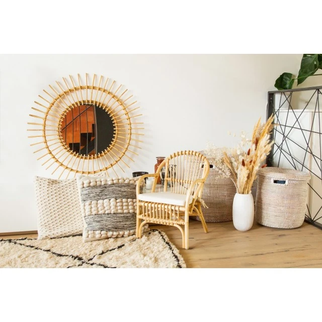 Καθρέφτης Rattan 90/42