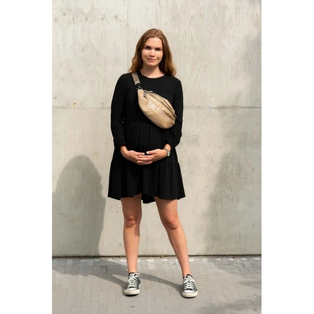 Τσάντα μπανάνας on the go hip bag - μπεζ sushlyak