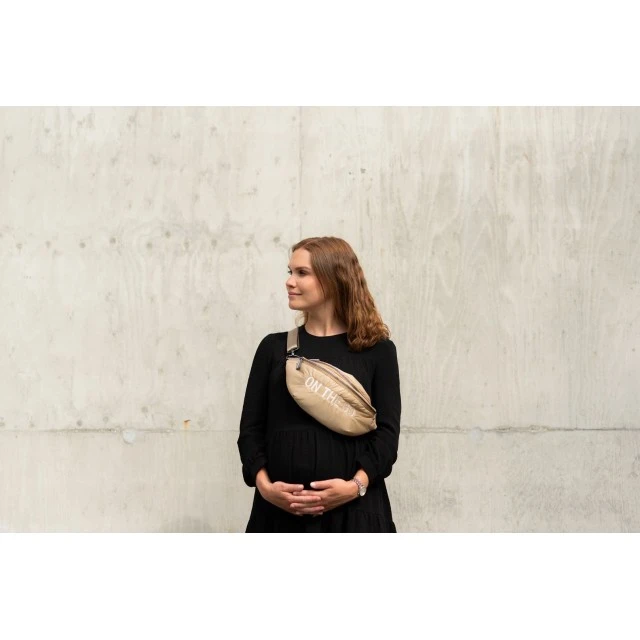 Τσάντα μπανάνας on the go hip bag - μπεζ sushlyak