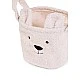 Καλάθι αποθήκευσης 25x20x20 cm teddy white