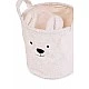 Καλάθι αποθήκευσης 40x40x40 cm teddy white