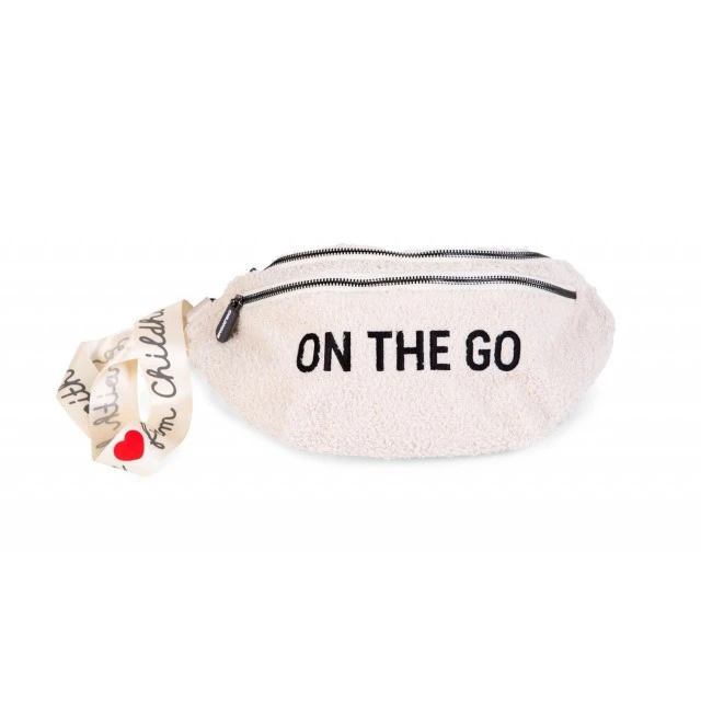 Τσάντα μπανάνας on the go hip bag - teddy white
