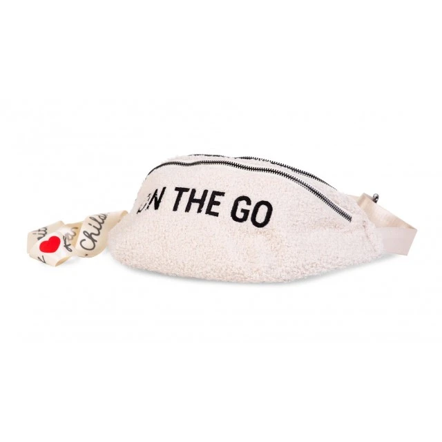 Τσάντα μπανάνας on the go hip bag - teddy white