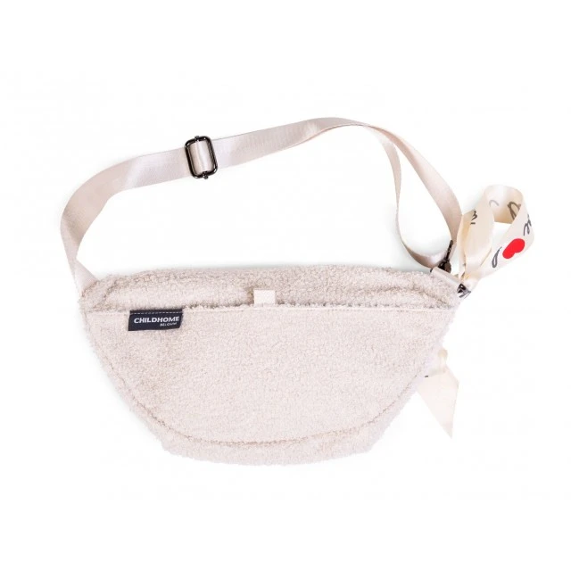 Τσάντα μπανάνας on the go hip bag - teddy white