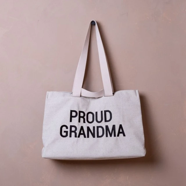 Αξεσουάρ τσάντα grandma bag - λευκό