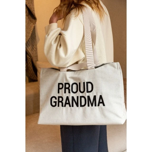 Αξεσουάρ τσάντα grandma bag - λευκό
