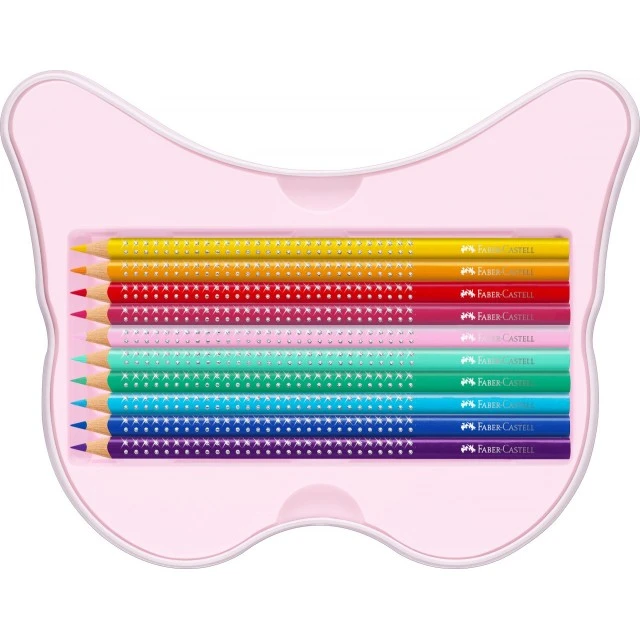 Faber-Castell χρωματιστά μολύβια Sparkle, κουτί πεταλούδα, 20 χρώματα