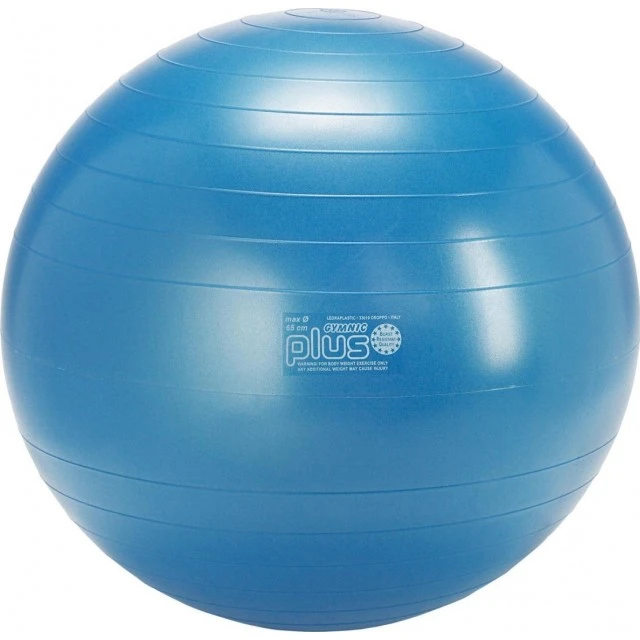 Μπάλα γυμναστικής Gymnic Plus 65cm BRQ μπλε
