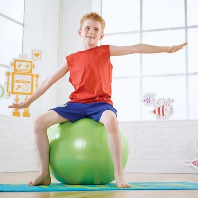 Μπάλα γυμναστικής Gymnic Plus 65cm BRQ, πράσινη