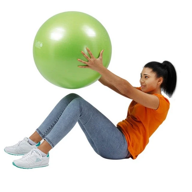 Μπάλα γυμναστικής Gymnic Plus 65cm BRQ, πράσινη