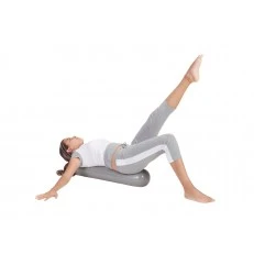 Ρόλερ γυμναστικής Fit-ball Roller 18/75 εκ. γκρι