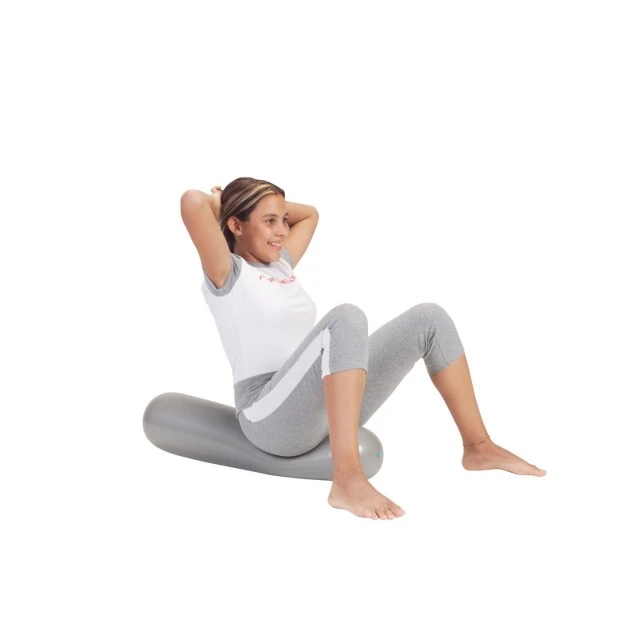 Ρόλερ γυμναστικής Fit-ball Roller 18/75 εκ. γκρι
