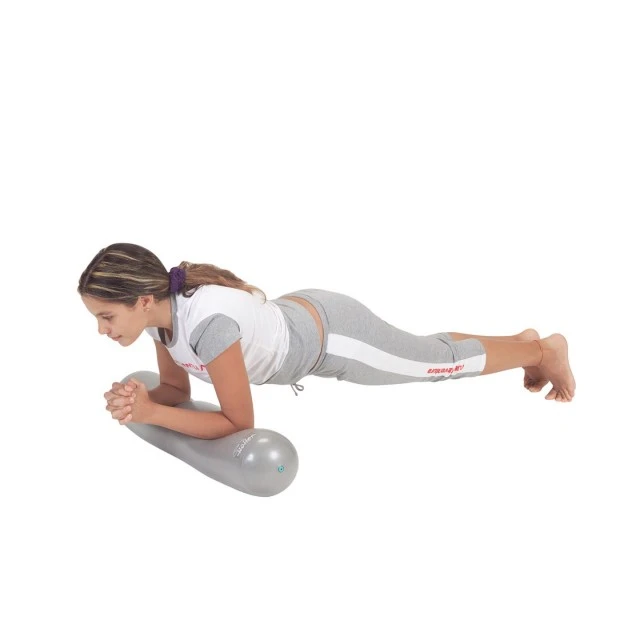 Ρόλερ γυμναστικής Fit-ball Roller 18/75 εκ. γκρι