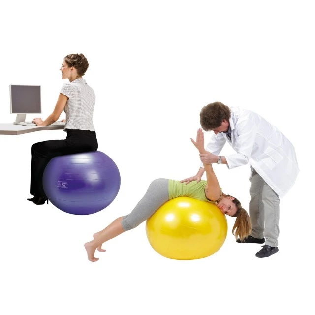 Μπάλα γυμναστικής Gymnic Plus 75cmBRQ, κίτρινο