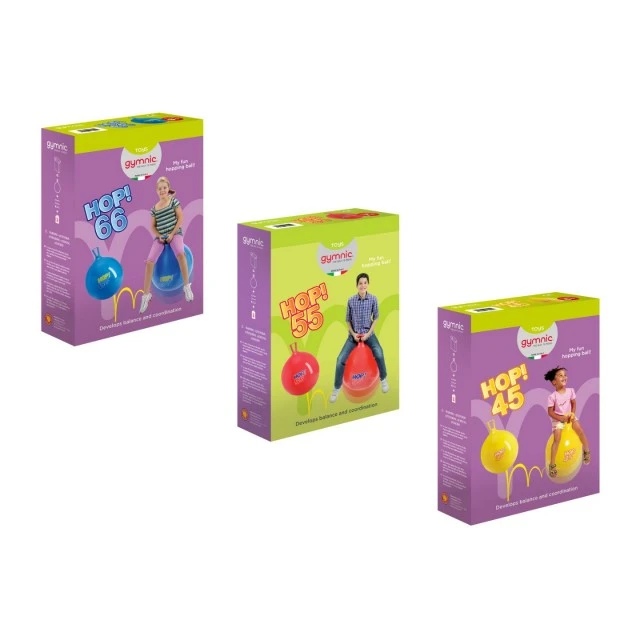 Μπάλα Jumping Hop Ball 55cm κόκκινο