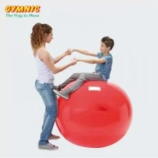 Μπάλα για γυμναστική Physio Gymnic 120cm κόκκινη