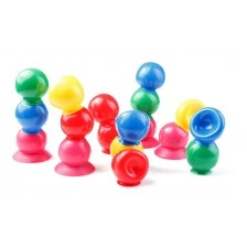 Thera Bolly– σετ 28 πολύχρωμες βεντούζες μπάλες