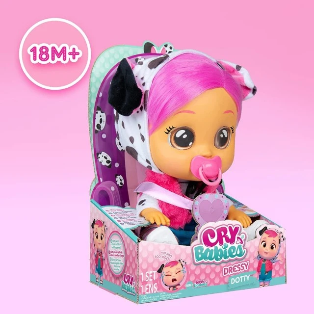 CRYBABIES DRESSY DOTTY - Κούκλα με δάκρυα