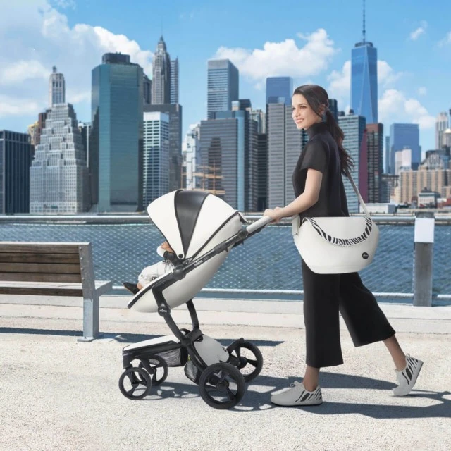 Συνδυαστικό καρότσι μωρού Mima Xari 2in1 - New York zebra Limited