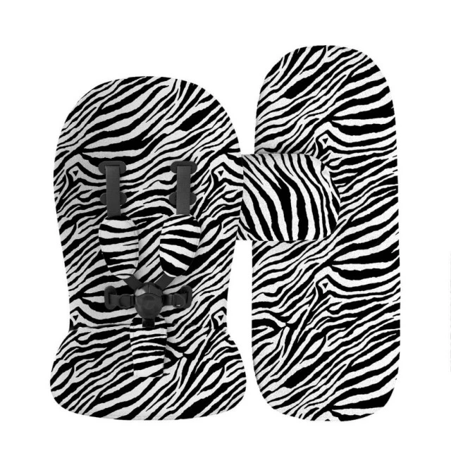 Συνδυαστικό καρότσι μωρού Mima Xari 2in1 - New York zebra Limited