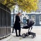 Συνδυασμένο καρότσι μωρού Mima Xari 2in1 - London black Limited