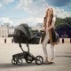 Συνδυασμένο καρότσι μωρού Mima Xari 2in1 - London black Limited