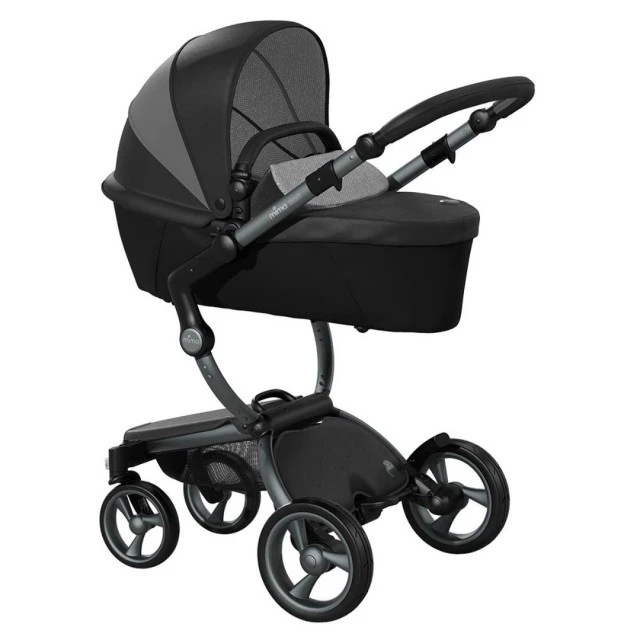 Συνδυασμένο καρότσι μωρού Mima Xari 2in1 - London black Limited