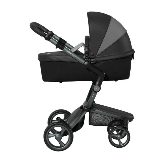 Συνδυασμένο καρότσι μωρού Mima Xari 2in1 - London black Limited
