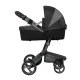 Συνδυασμένο καρότσι μωρού Mima Xari 2in1 - London black Limited