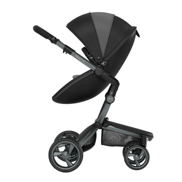 Συνδυασμένο καρότσι μωρού Mima Xari 2in1 - London black Limited