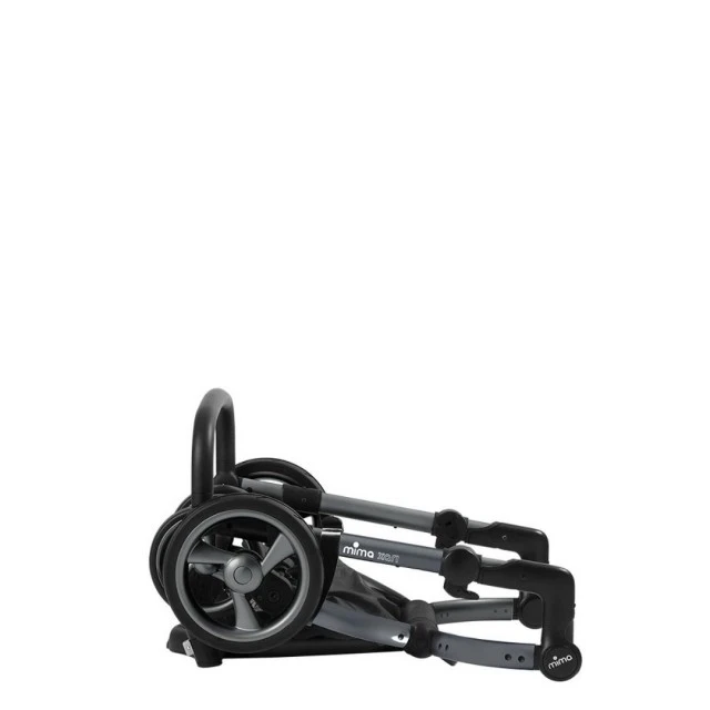 Συνδυασμένο καρότσι μωρού Mima Xari 2in1 - London black Limited