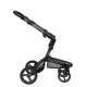 Συνδυασμένο καρότσι μωρού Mima Xari 2in1 - London black Limited