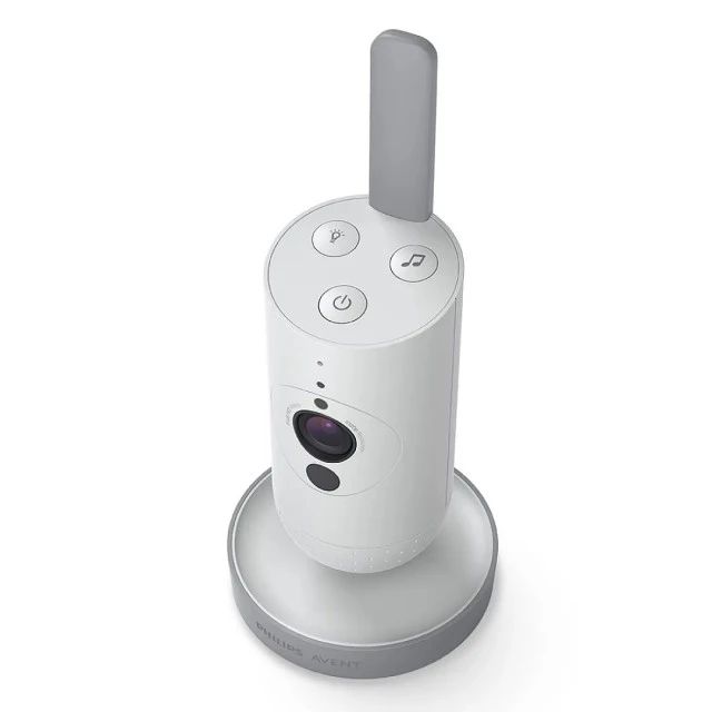 Ψηφιακή οθόνη βίντεο Philips Avent SCD953/26 με κάμερα Full HD με νυχτερινή όραση, ευρυγώνιο φακό 120°, έγχρωμη οθόνη LCD 4,3 ιντσών, σύνδεση με εφαρμογή για κινητά