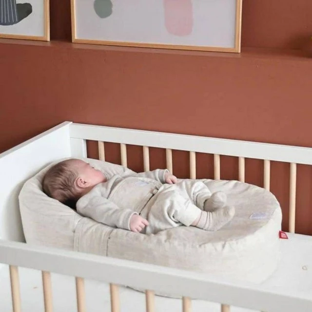 Βρεφική ανατομική φωλιά Cocoonababy Λευκό φυσικό