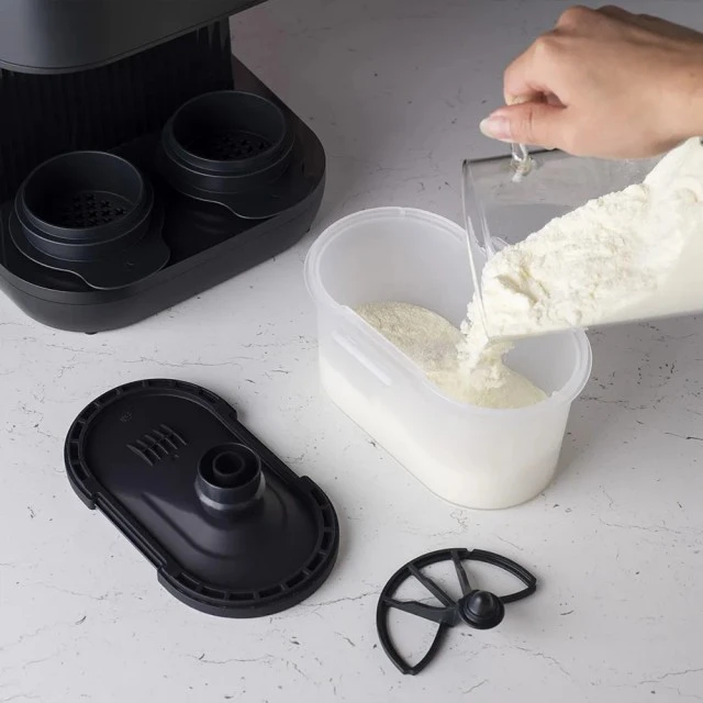 Αυτόματη συσκευή παρασκευής γάλακτος Tommee Tippee PerfectPrep Pro, τεχνολογία Hot Shot, αντιβακτηριδιακό φίλτρο, ακριβής δοσολογία από 120 έως 330 ml, ψηφιακή οθόνη, εφαρμογή για iOS και Android
