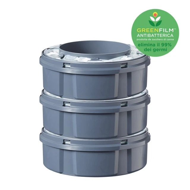 Ανταλλακτικό φυσίγγιο Tommee Tippee για καλάθι υγιεινής Twist&Click, σετ 3 τεμ.