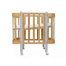 Κρεβάτι Μεταμορφώσιμο 5 σε 1 Nika 60x95/60x120 εκ. Ingvart