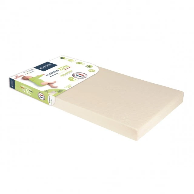 Στρώμα Zen με επένδυση μπαμπού για κρεβάτι 60 x 120 cm (πάχος 10 cm) Candide