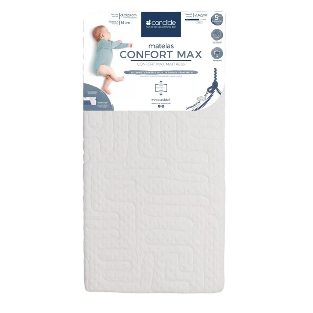 Στρώμα Comfort Max για Κρεβάτι 60X120Cm (Πάχος 14Cm) Candide