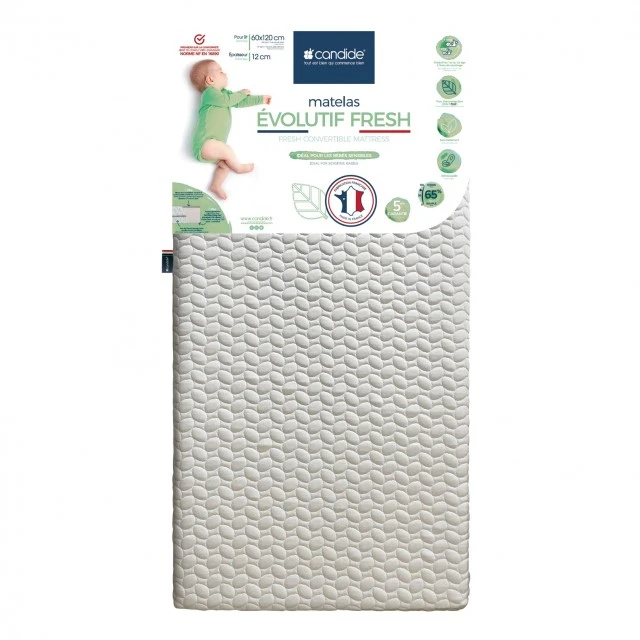 Στρώμα Evolutif Fresh 60X120Cm (12cm Πάχος) Candide