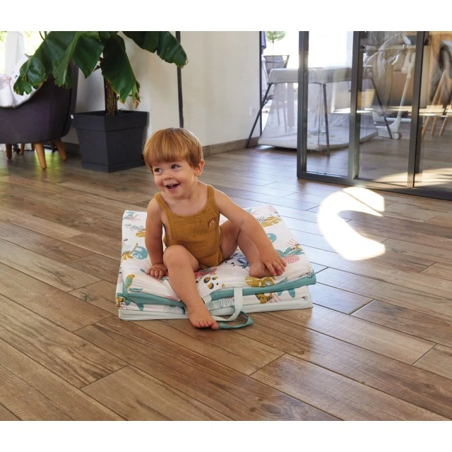 Smart Mat 3 In 1 - Play Mat, Movable Mattress And Barbaron Indian Tineo