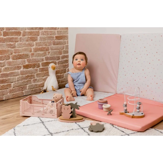 Smart Mat 3 In 1 - Play Mat, Movable Mattress And Barbaron Hearts Tineo