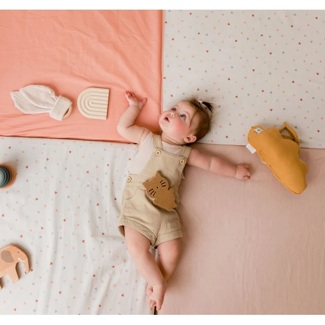Smart Mat 3 In 1 - Play Mat, Movable Mattress And Barbaron Hearts Tineo