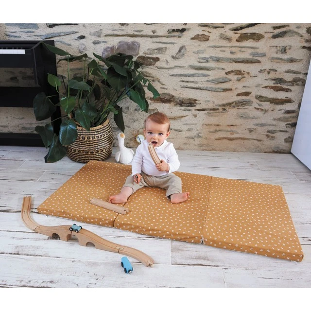 Πτυσσόμενο στρώμα ταξιδιού 3 τεμαχίων 120x60cm (4cm Πάχος) Candide