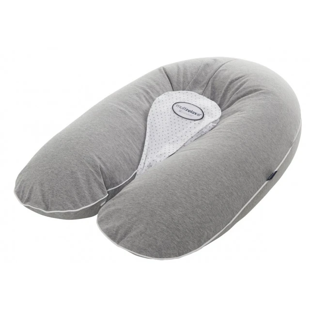 Multirelax Μαξιλάρι εγκυμοσύνης και θηλασμού 3-σε-1 Γκρι Candide