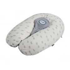 Multirelax Μαξιλάρι μητρότητας και νοσηλείας 3 σε 1 Grey Hearts Candide
